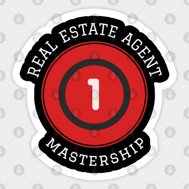 Real Estate Agent Mastership Sticker by REG